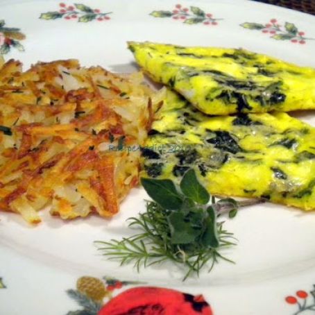 Greek Style Frittata - This Would be Great for Mothers Day