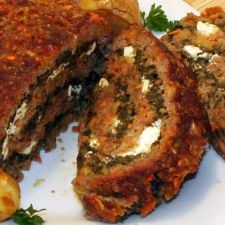 Spinach and Feta Meatloaf
