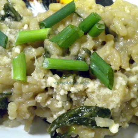 Risotto with Spring Greens