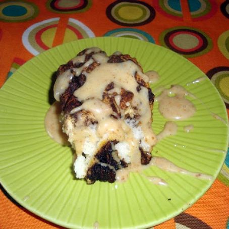 Oaxacan Fire Biscuit-Dough Cinnamon Buns with Hazelnut Praline Frosting