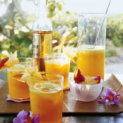 Pineapple Mango Rum Cocktail