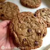 Browned Butter Milk Chocolate Toffee Chip Cookies