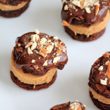 Brownie Buckeye Bites Recipe