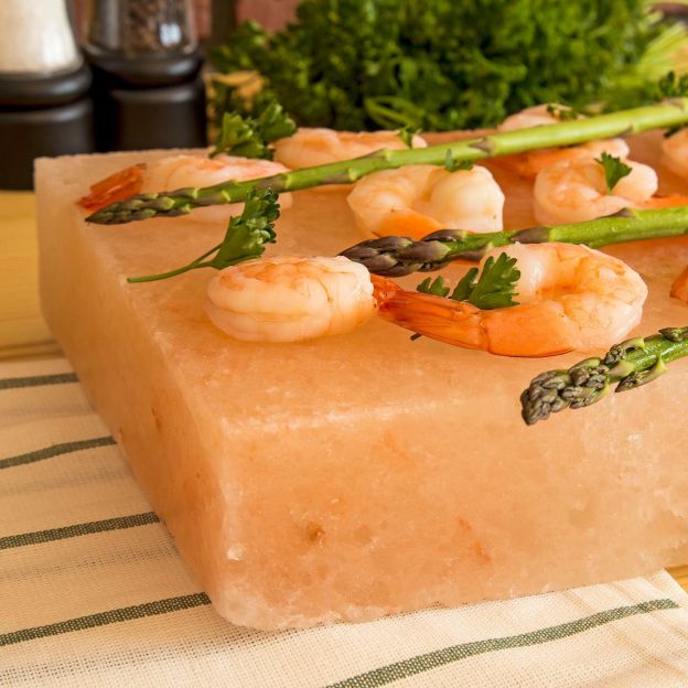 Himalayan Salt Block Salmon with Lemon • Good Thyme Kitchen