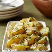 Yukon Golds with Shallot Butter