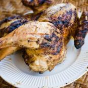 Beer Brined and Grilled Chicken