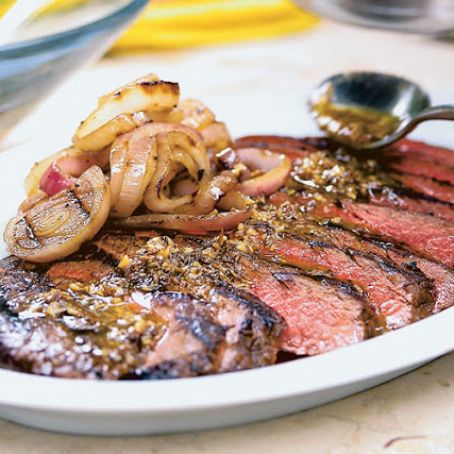 'Mo J' Marinated & Grilled Flank Steak