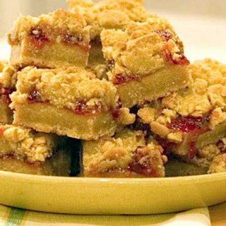 Peanut Butter Jelly Bars