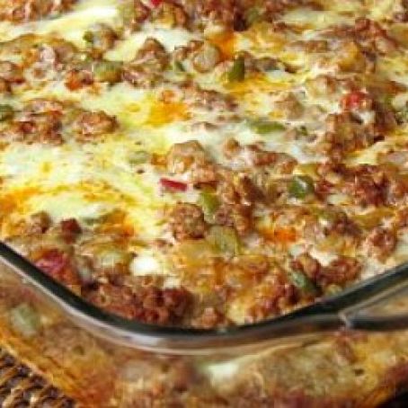 Hatch Green Chile Mexican Breakfast Casserole