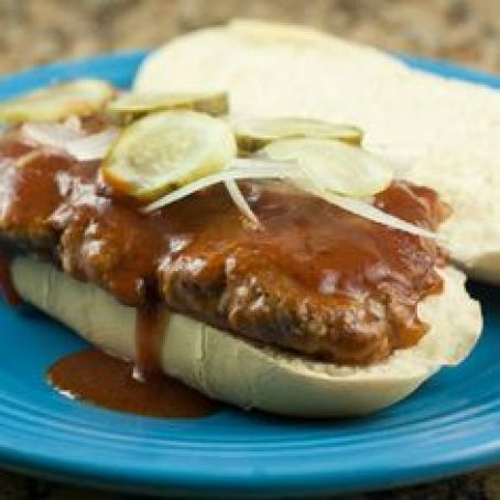 Copycat McRib Sandwich