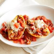 Beefy Stuffed Shells