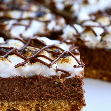 S’mores Cheesecake Bars