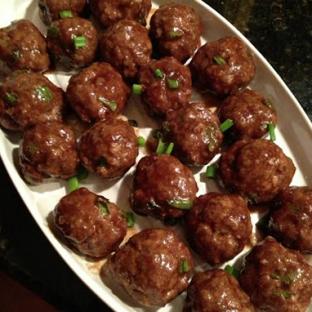 Asian Style Meatballs