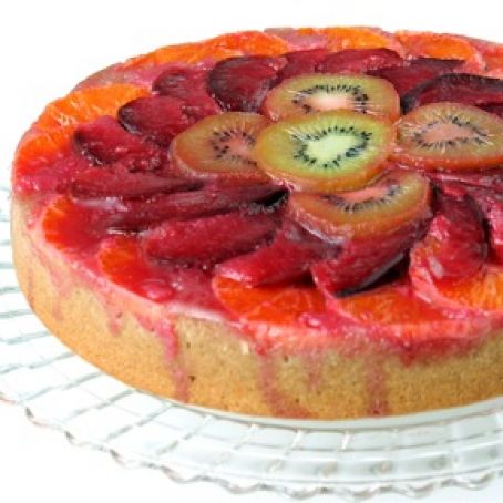 Gâteau renversé aux kiwis - Recette par kilometre-0