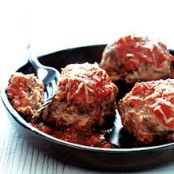 Old-Fashioned Meatballs in Red Sauce