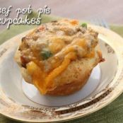 Beef Pot Pie Cupcakes