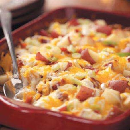 Twice-Baked Potato Casserole Recipe