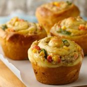 Chicken Pot Pie Cupcakes