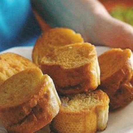 Garlic-Rubbed Fried Bread