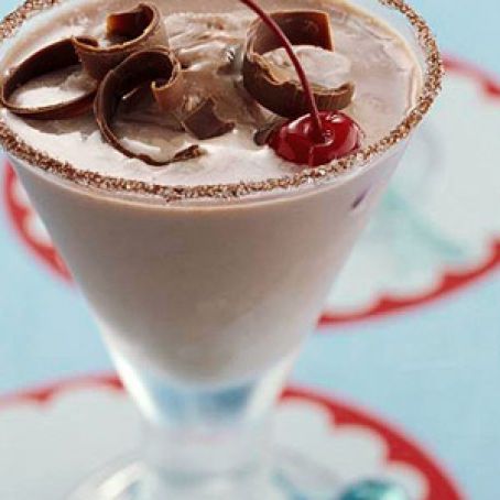 Chocolate Milkshake Cocktail