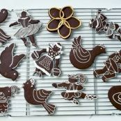 Chocolate Gingerbread Cookies