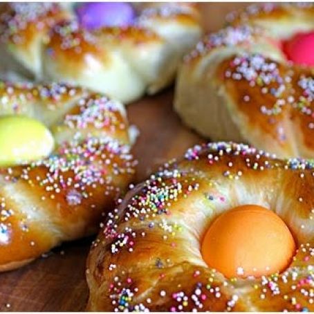 Traditional Italian Easter Bread