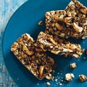 No-Bake Cashew Brittle Bars