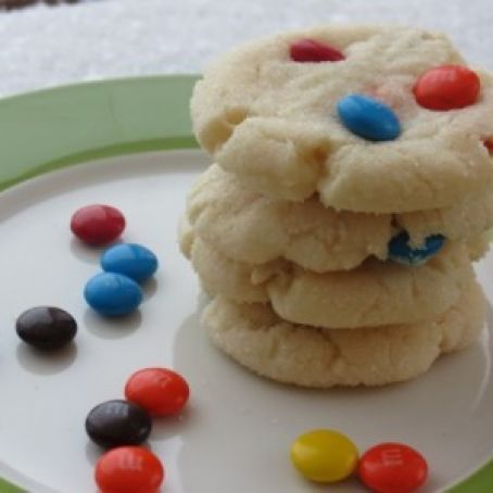 M & M Sugar Cookies