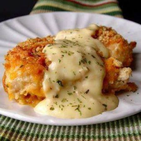 Janet's crispy cheddar chicken