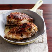 Grilled Chicken Breasts with Lemon and Thyme