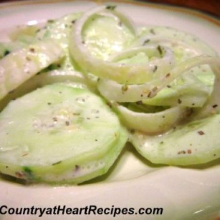 Creamy Cucumber Salad