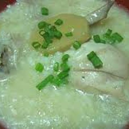 Arroz Caldo  Filipino Ginger Chicken Rice Broth