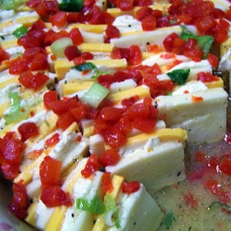 Easy Marinated Cheese Appetizer