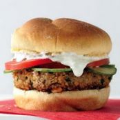 Mediterranean Chickpea Burgers