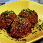 Cafe Sevilla's albondigas (meatballs)