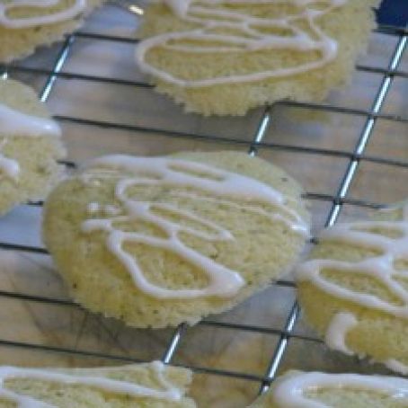 Victorian Lavender Cookies With Rose Water Icing