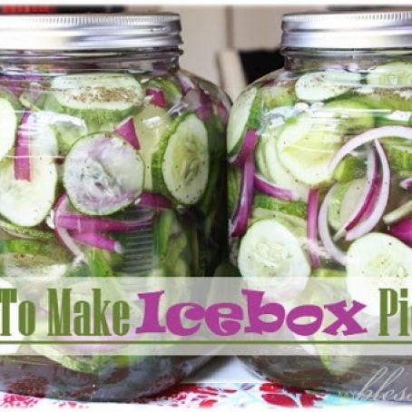 Ice Box Pickles