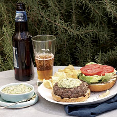 Herbed Aïoli Burgers