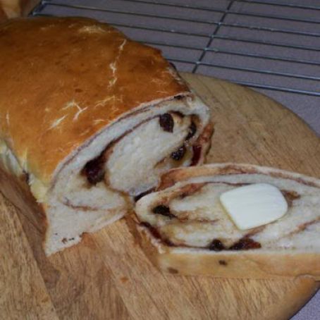 Sourdough Cinnamon Raisin Bread