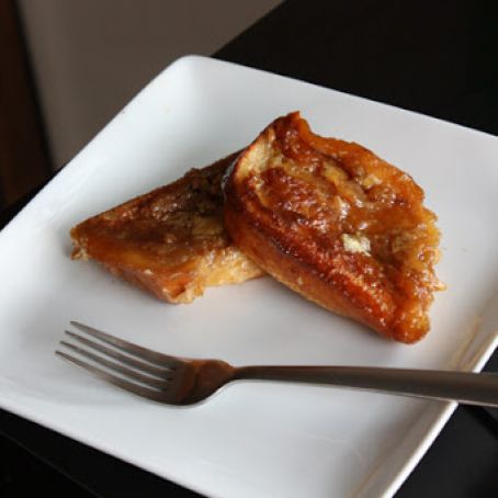 Oven Baked Caramel French Toast