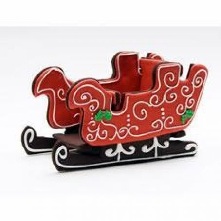 Chocolate 3D Sleigh