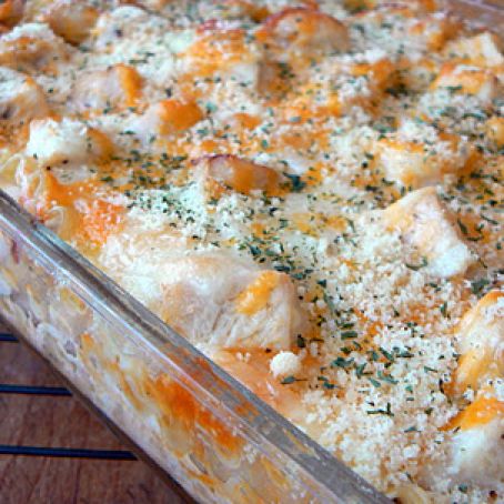 Cheesy Chicken Ranch Lasagna