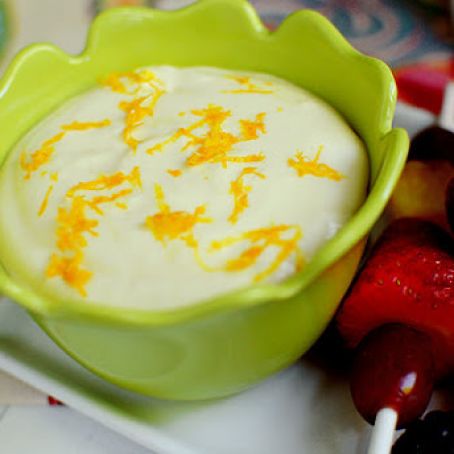 The Best Fruit Dip EVER