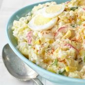 Country-Style Smashed Potato Salad