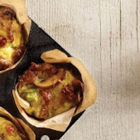 Hearty Sausage Mini Quiche