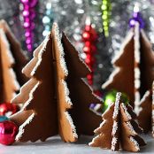 3D Gingerbread Xmas Trees