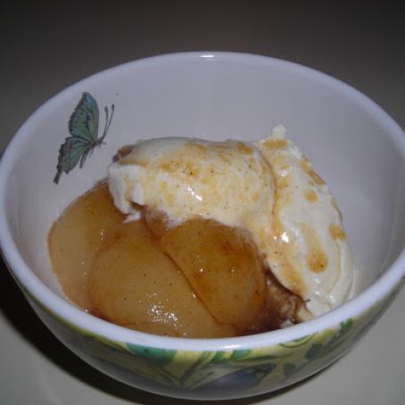 Pears a la Creme