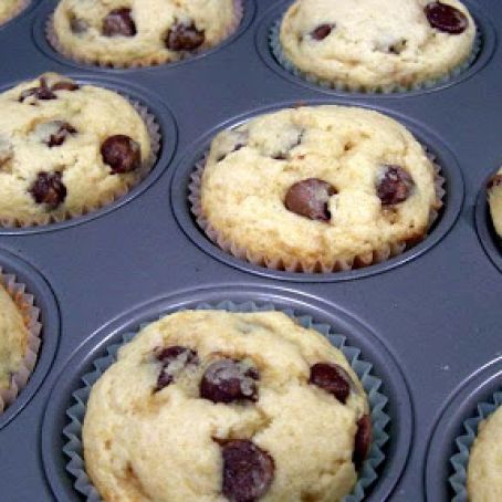 Milk Chocolate Chip Muffins