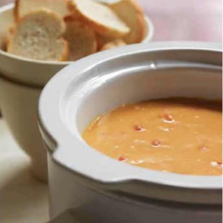 Vegan Pimento Cheese Fondue