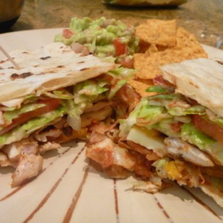 Mexican Club Sandwich Recipe 4 5 5